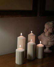 Load image into Gallery viewer, Large cirque pillar candle