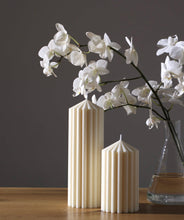 Load image into Gallery viewer, Large cirque pillar candle