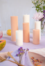 Load image into Gallery viewer, Simplicity pillar candle trio