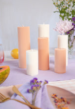 Load image into Gallery viewer, Simplicity pillar candle trio
